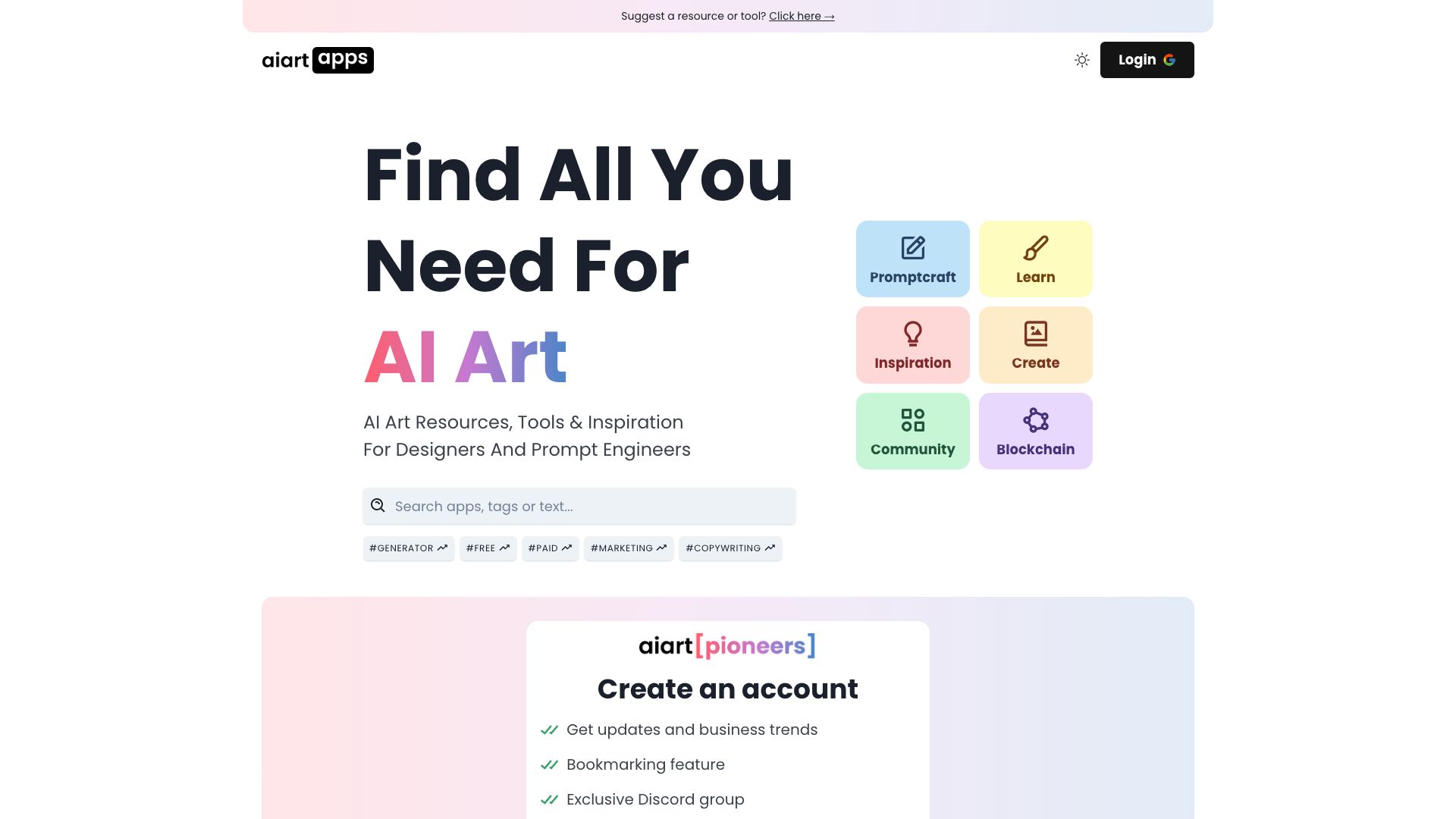 AI Art Apps Database