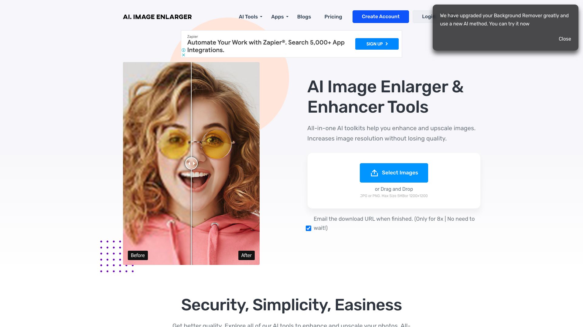 AI. Image Enlarger