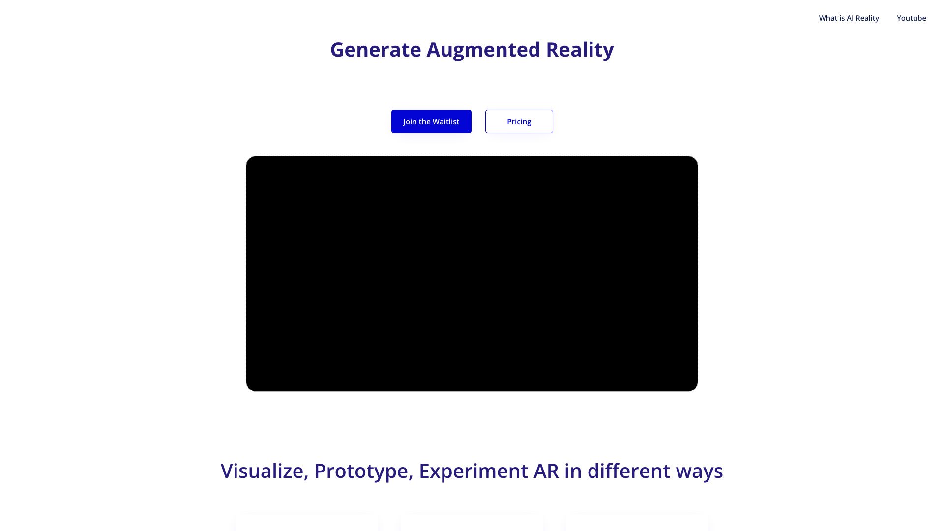 AI Reality