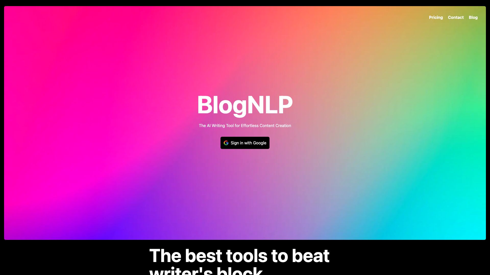 BlogNLP