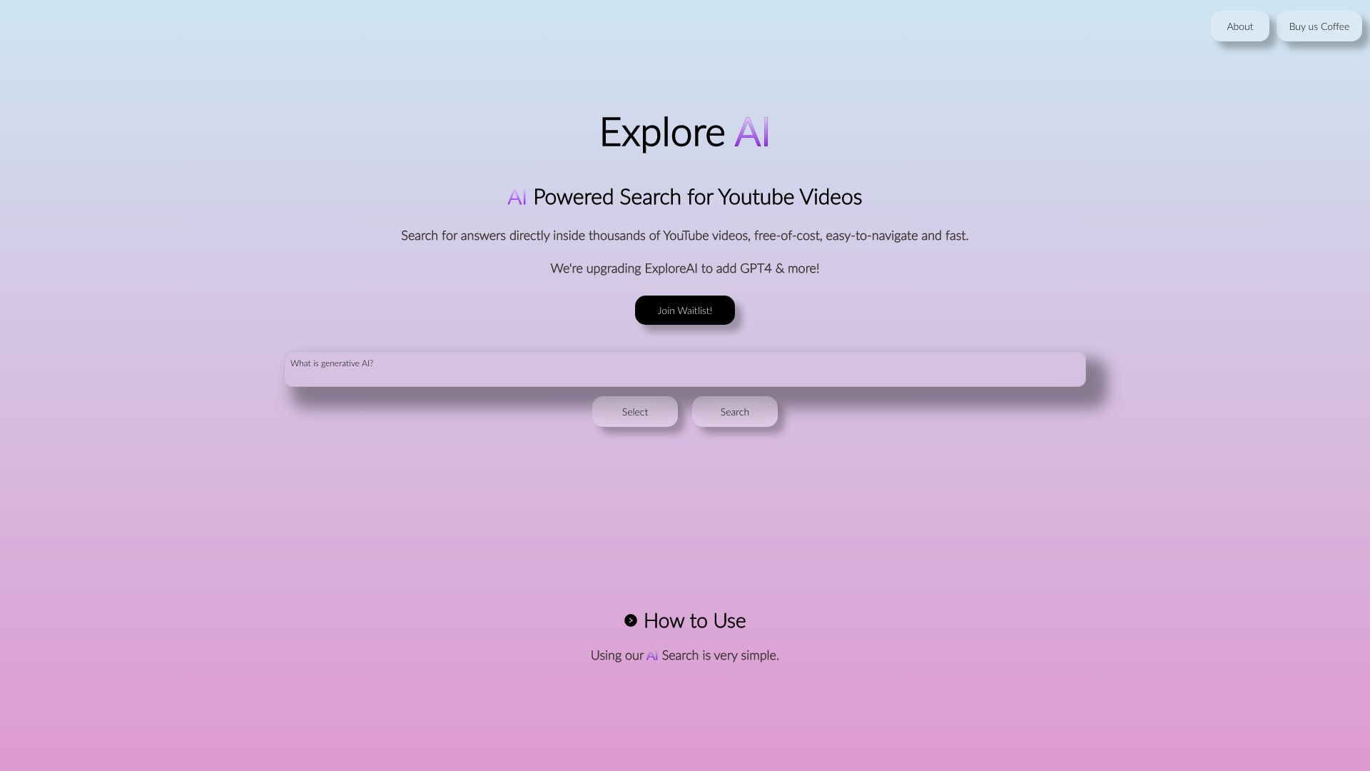 Explore AI