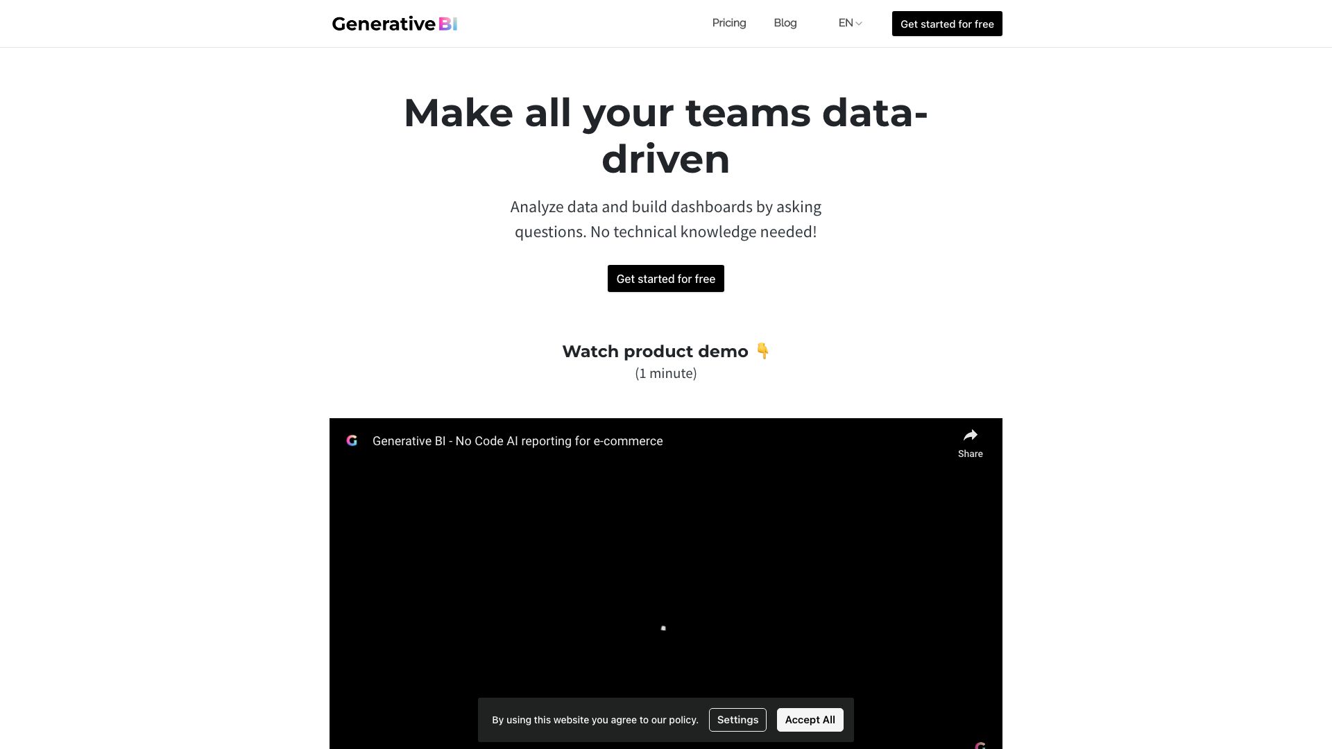 Generative BI