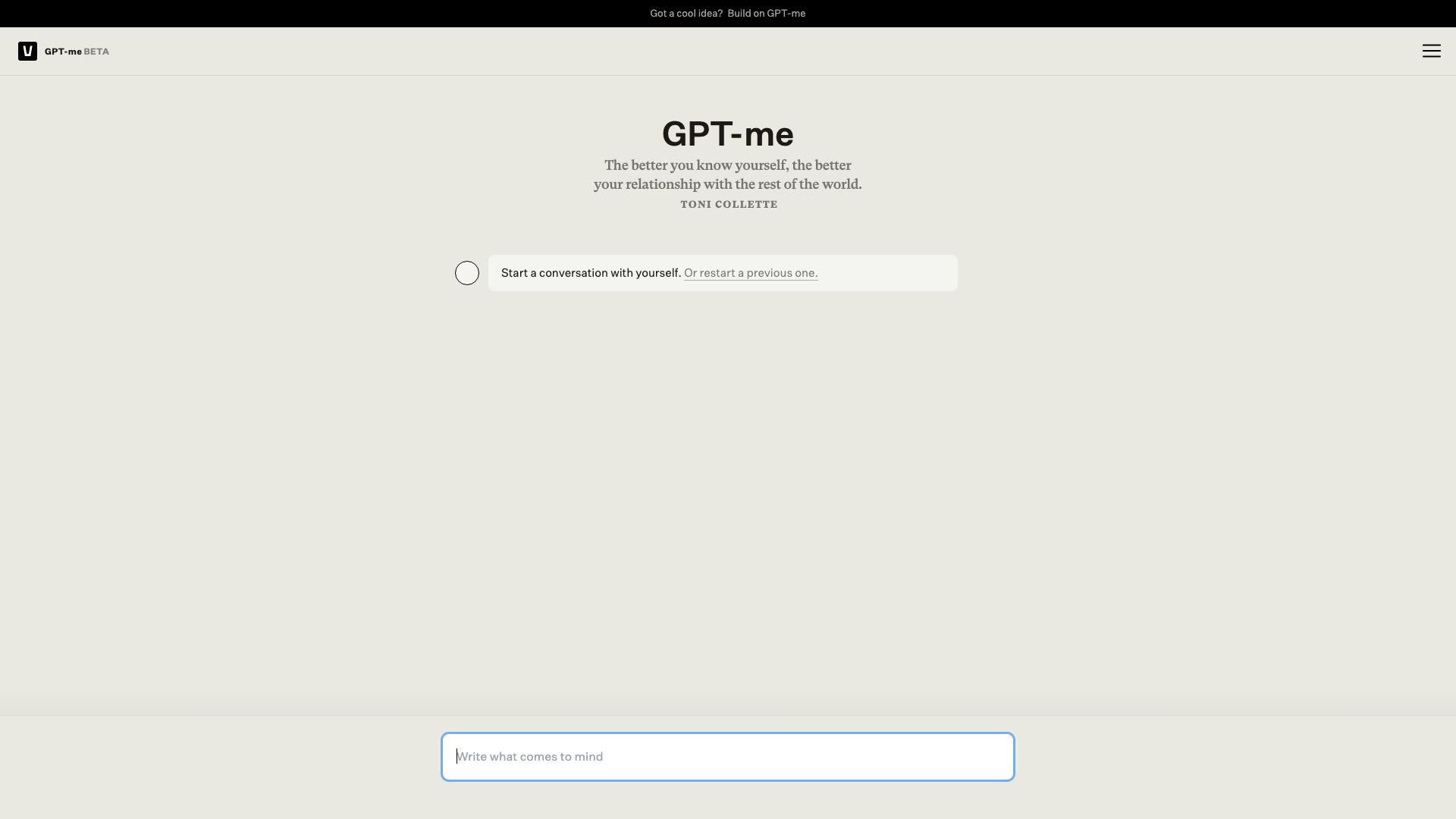 GPT-Me