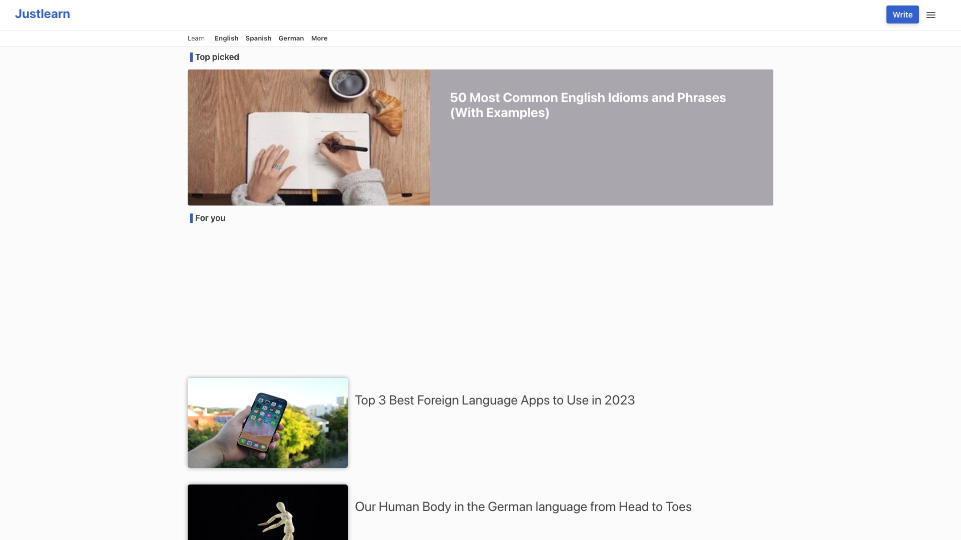 JustLearn