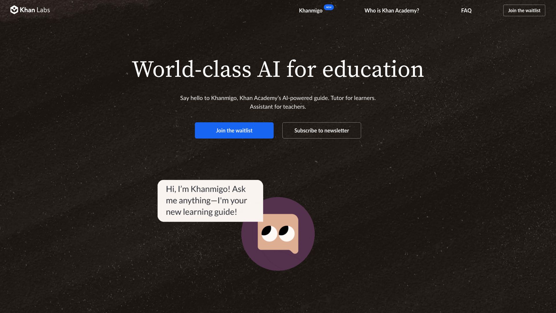 Khan Academy Khanmigo