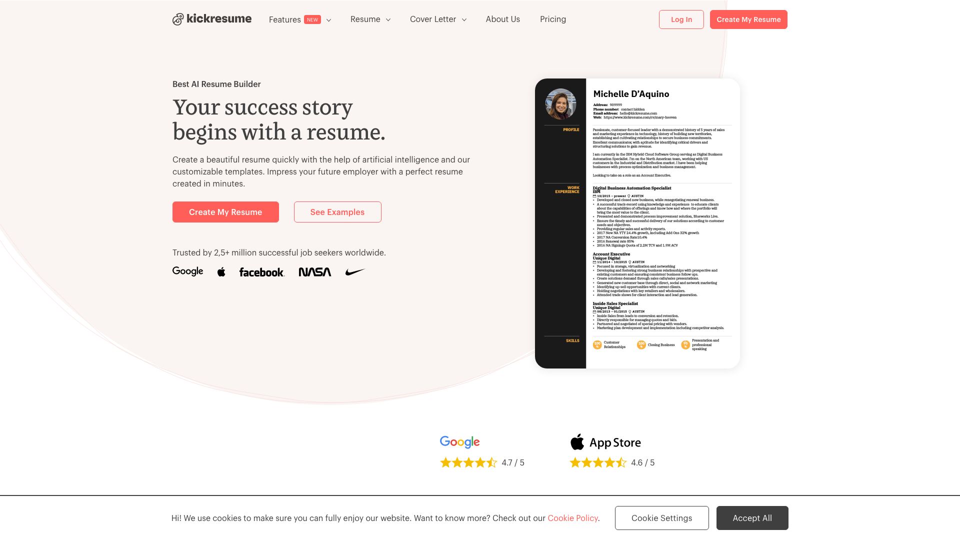Kickresume