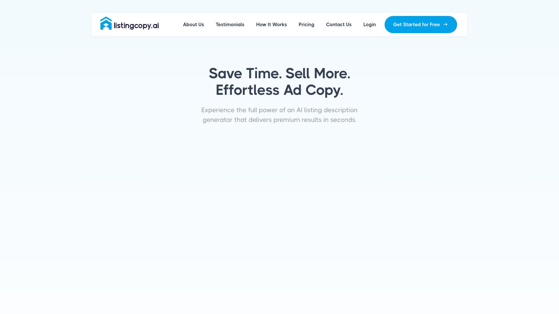 Listing Copy AI