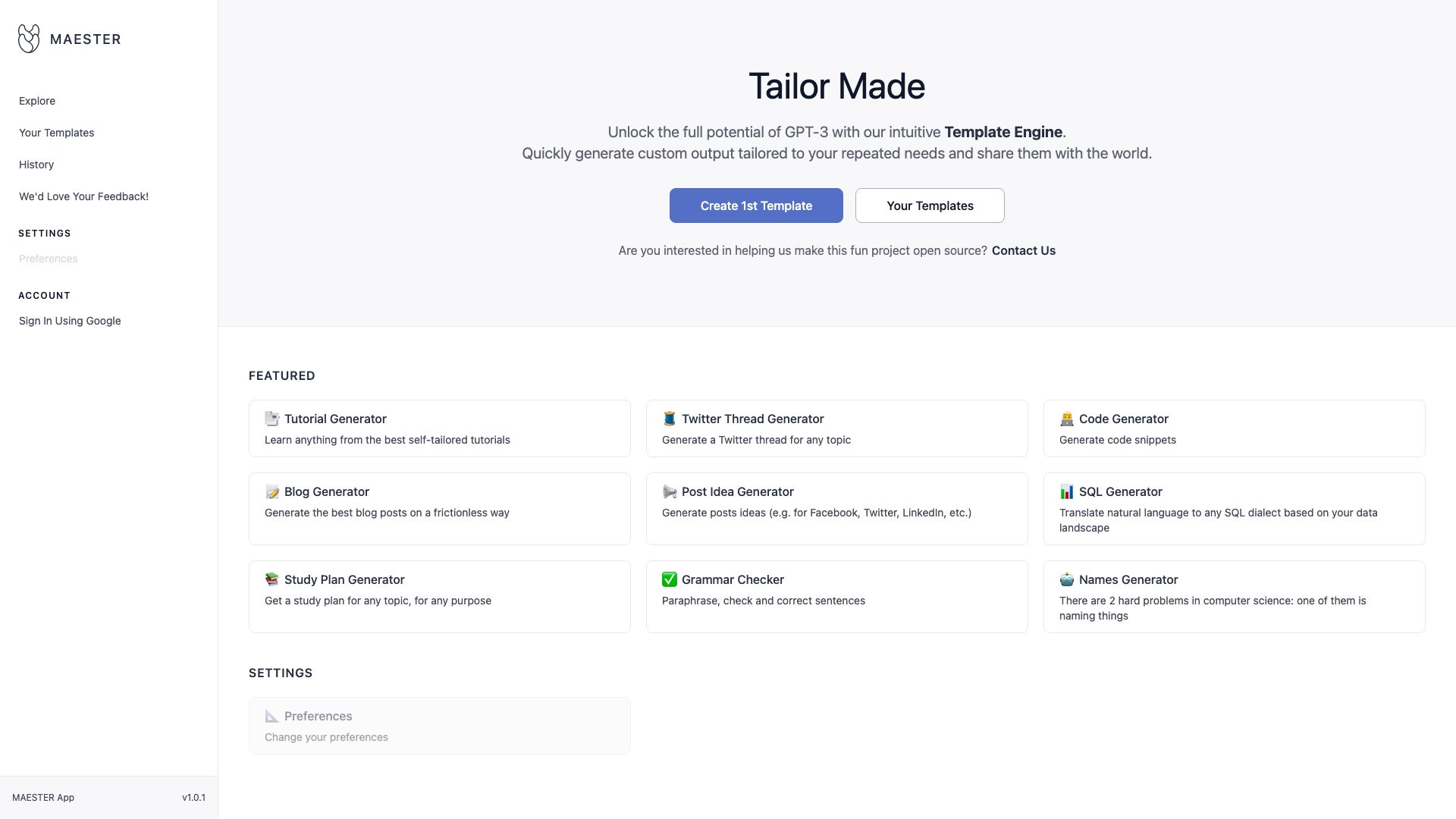 Maester.app