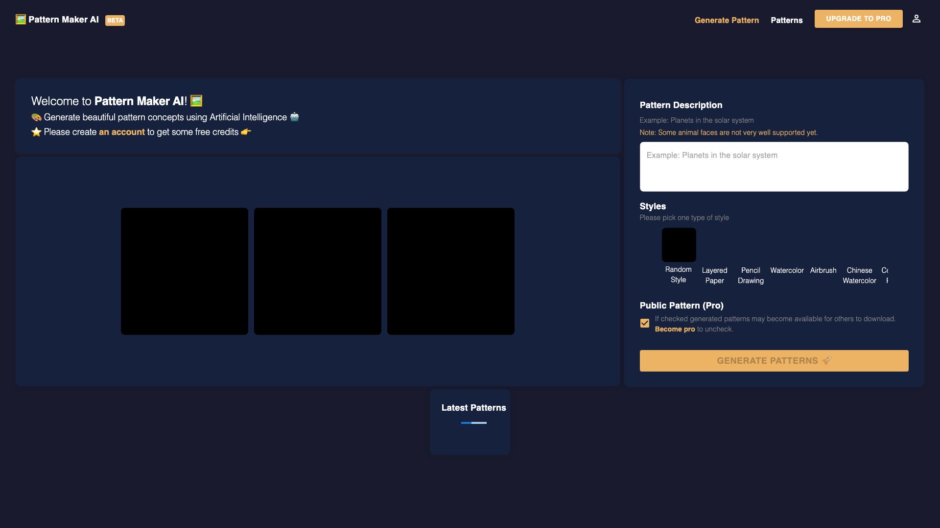 Pattern Maker AI
