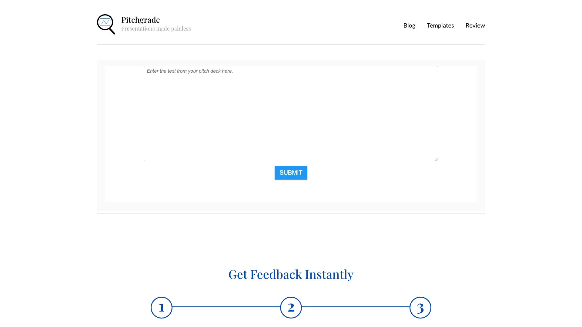 Pitchgrade