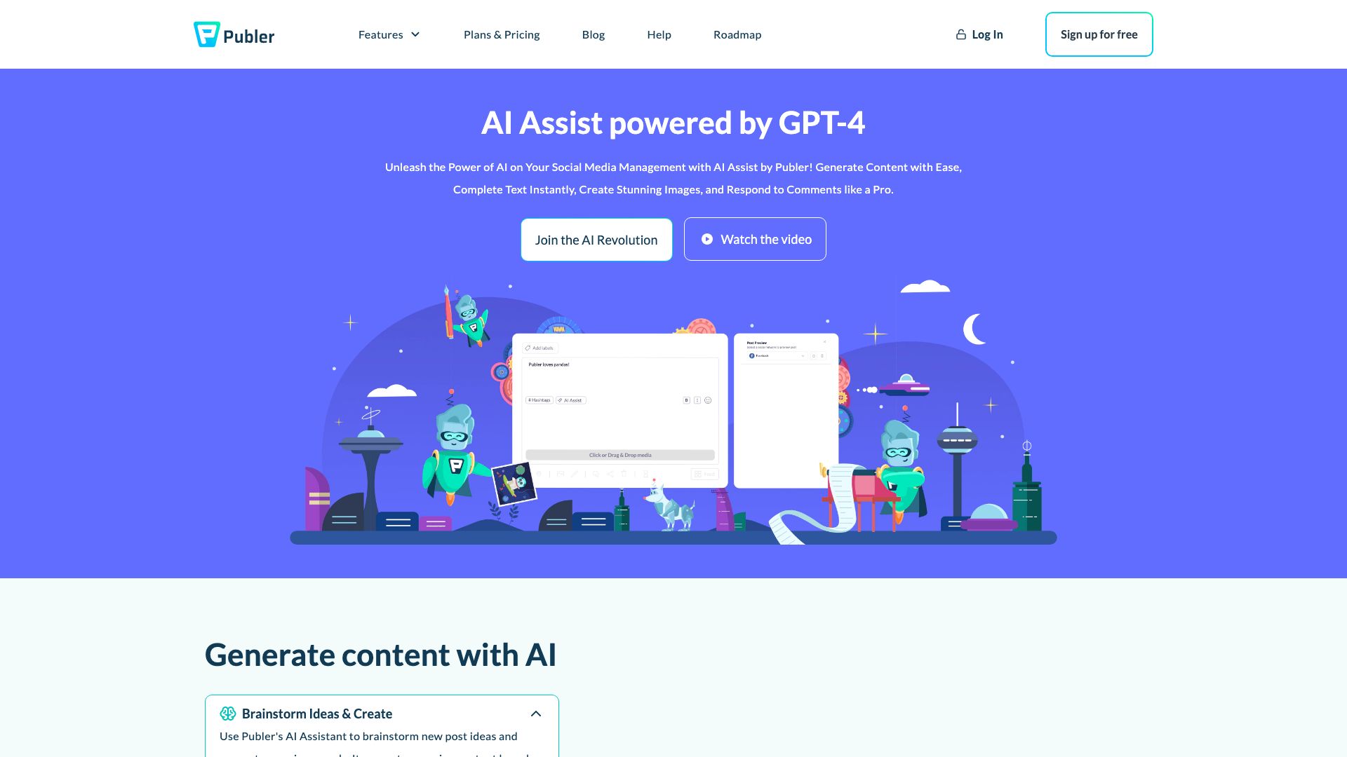 Publer AI Assist