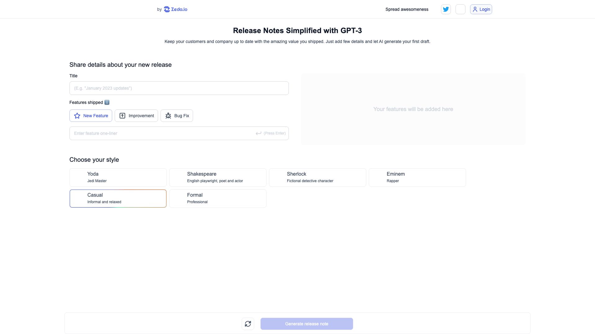 ReleaseNote.AI