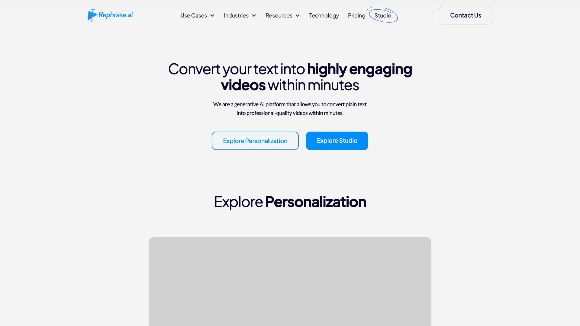 Rephrase AI