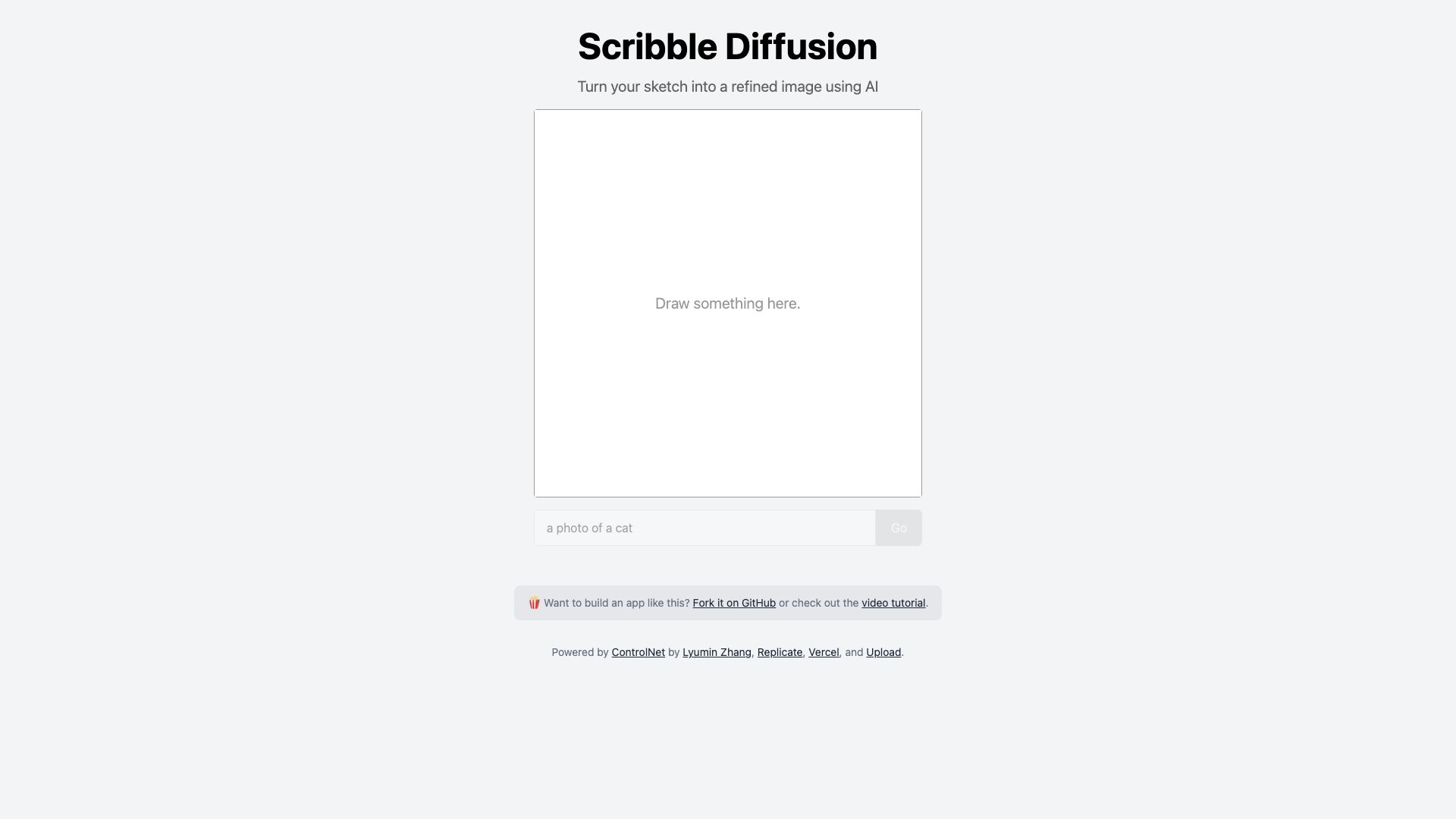 Scribble Diffusion