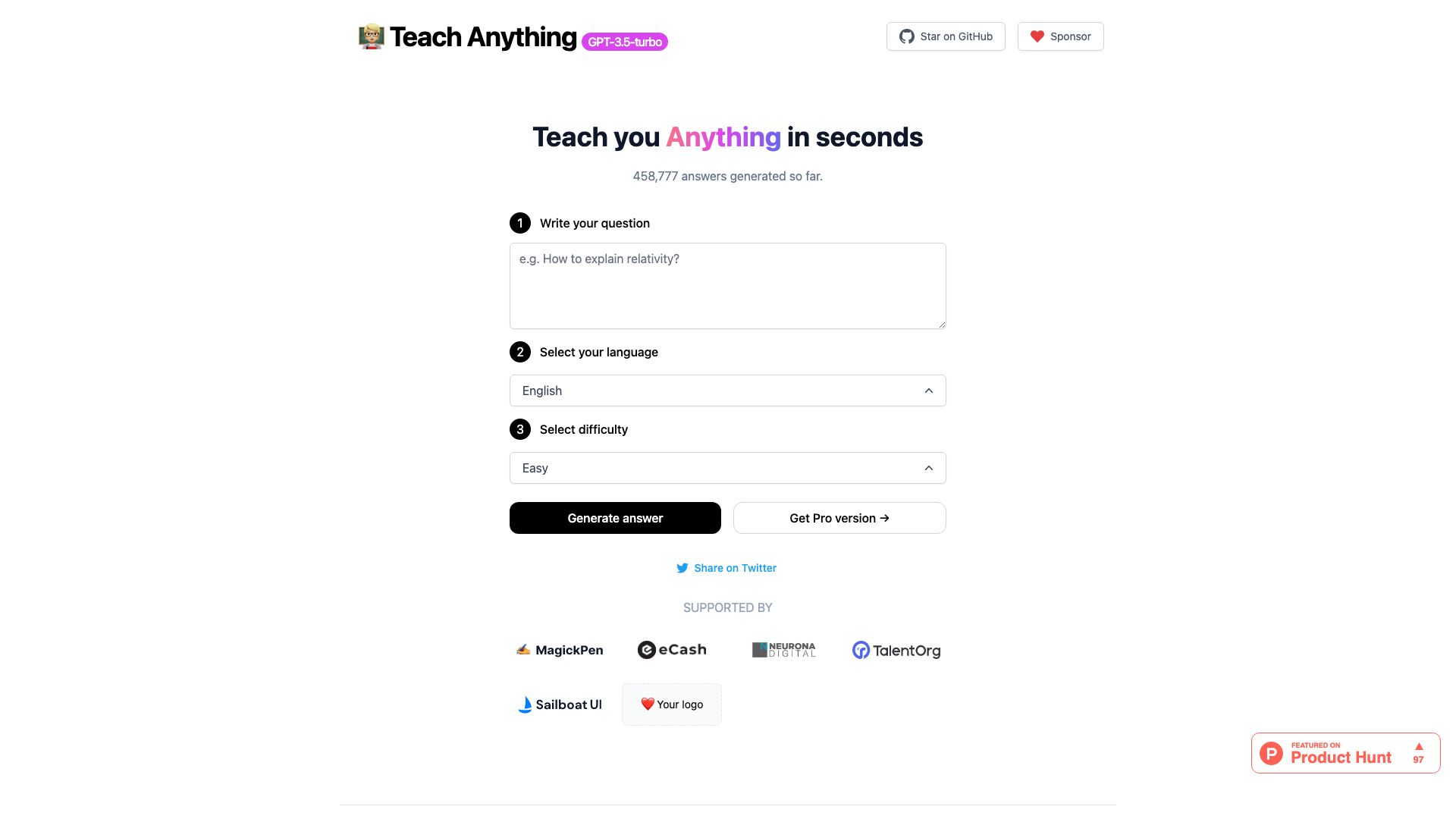 Teach Anything