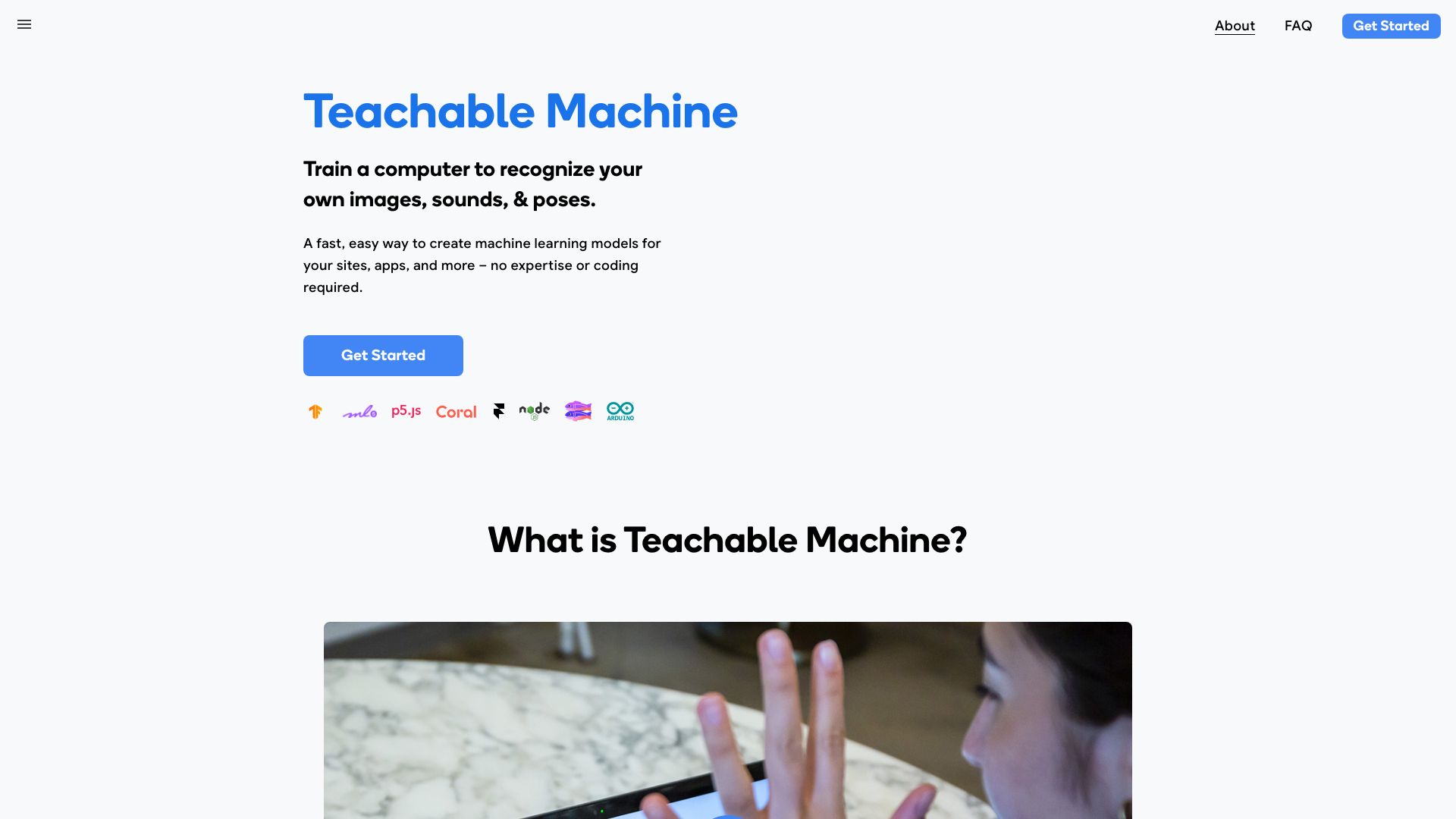 Teachable Machine