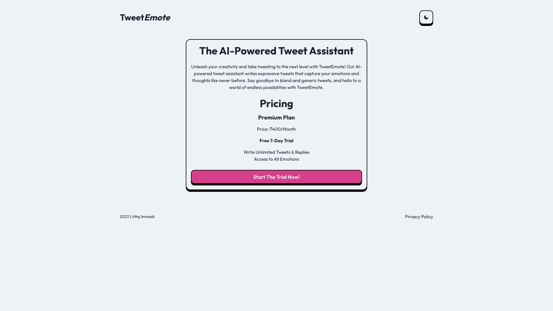 TweetEmote