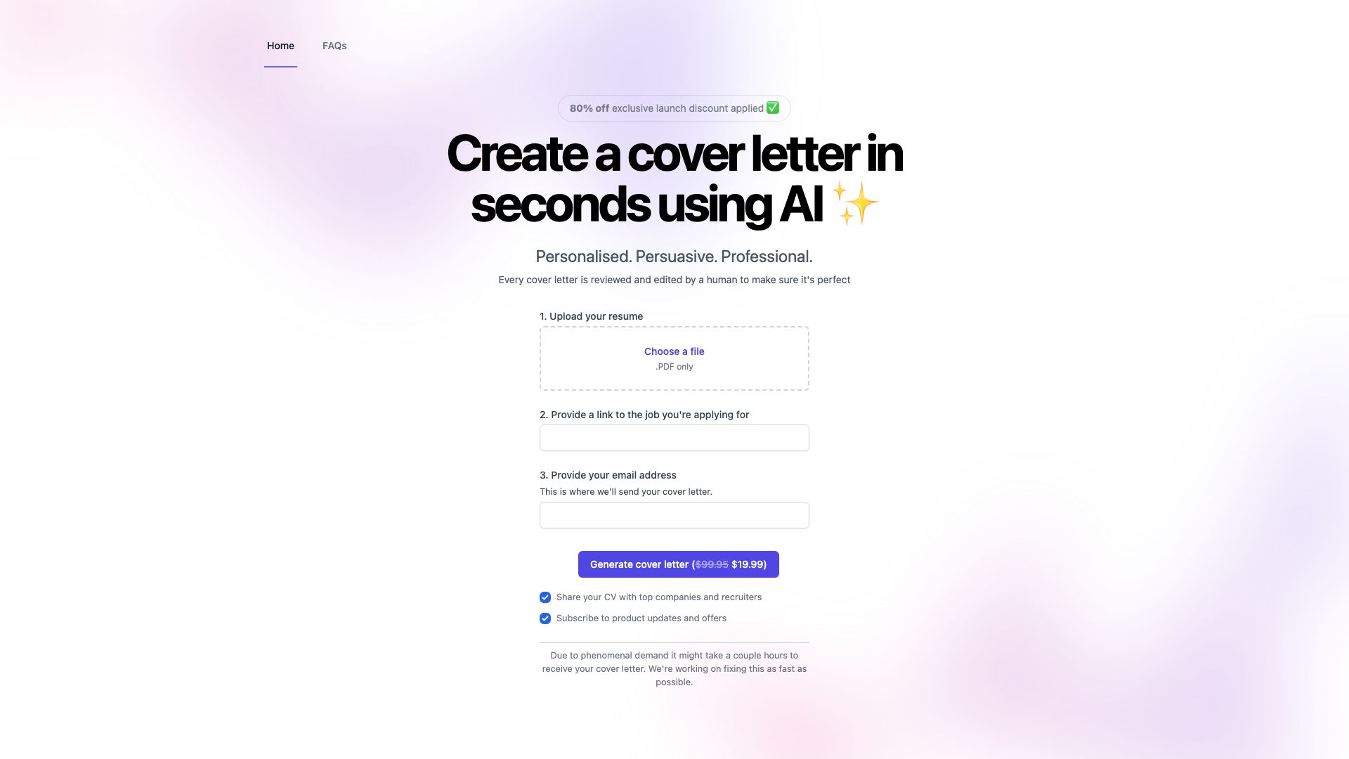 Write Me A Cover Letter